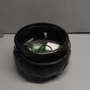 Glow in The Dark Halloween Cauldron with Mist Maker, Floating Magic Potion Bottles - DIY Witch Cauldron Set for Spooky Party Decor, Witches Kitchen & Gothic Home