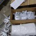 EROMMY 29x23ft Party Tent, White Wedding Dodecagonal Heavy Duty Canopy with Removable Sidewalls, 10 Church Windows and 2 Pull-Back Doors, Outdoor Gazebo Pavilion Shelter for Party, Event