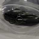 LYroo Black Small Makeup Bag Clear Mini Makeup Zipper Pouch Makeup Bag Small Cosmetic Bag for Purse Essentials Items Women Coin Purse Aesthetic Stuff(2 Pack)