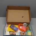 Pretend Play Home Office Set-Toy Kids Laptop,2 Cell Phones,LCD Writing Tablet,Pop Fidget Calculator,Headset & Beverage Cup for Toddlers(Ages 3+)-Work Simulation Play