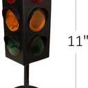 ArtCreativity Small Traffic Light Table Lamp for Kids, (Pack of 1), Bedside Lamp with Color Changing LEDs, Cool Nightlight for Girls and Boys, Decorative for Living Room, Bedroom, or Playroom