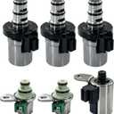 4F27E Transmission Solenoid Kit 6Pcs Compatible with Mazda 2 3 5 6 CX-7 MPV 2002-2012 & Ford Fiesta Focus with 4F27-E 4 Speed Automatic Transmission Replace# 48420K-R FN4A-EL