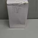 40 oz Tumbler with Handle and Flip Straw Lid, Vacuum Insulated Leak Proof Double Walled Stainless Steel Glitter Travel Mug Tumblers, Maintains Cold Ice and Heat for Hours(White Pink Gradient)