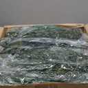 Zeyune Christmas DIY Green Wreath 14 Inch Artificial Christmas Wreaths Faux Plain Wreaths for Decorating Front Door Window Room Farmhouse Xmas Party Indoor Outdoor(Willow Pine,8 Pcs)