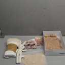 meloom Deluxe Baby Girl Gift Set, Newborn Baby Shower Gifts Basket, Newborn Gifts Box, Boho Baby Girl Essentials, Baby Shower Gifts for New Moms, Personalized New Baby Gifts (PINK)