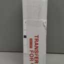 YRYM HT Clear Vinyl Transfer Paper Tape Roll-12 x 50 FT w/Alignment Grid Application Tape for Silhouette Cameo, Adhesive Vinyl for Decals, Signs, Windows, Stickers