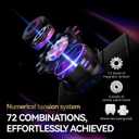 GAN 16 Maglev MAX Speed Cube 3x3 Magnetic, Power Stability Handfeel Max Professional Speedcube, Brain Teaser Puzzle Fidget Toy for Kids Adults, 2025 Pinnacle Flagship UV Version GAN16, 56mm
