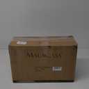 MALACASA Casserole Dish for Oven, 4.4 Qt Porcelain Baking Dish with Lid, 9x13 Baking Pan with Handles, Large Lasagna Pan Deep, Rectangular Bakeware, Microwave Safe, White, Series BAKE