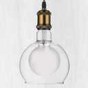 Oversized Decorative LED Light Bulbs, Giant Vintage Edison Light Bulb, G52(G160) Huge Globe Bulbs with Glass Shell, Pendant Lighting, 2700K Warm White, 6W Dimmable 250LM(50W eq.), E26 Base