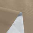 Sancua 100% Waterproof Rectangle PVC Tablecloth - 60 x 84 Inch - Oil Proof Spill Proof Vinyl Table Cloth, Wipe Clean Table Cover for Dining Tables, Buffet Parties and Camping, Khaki