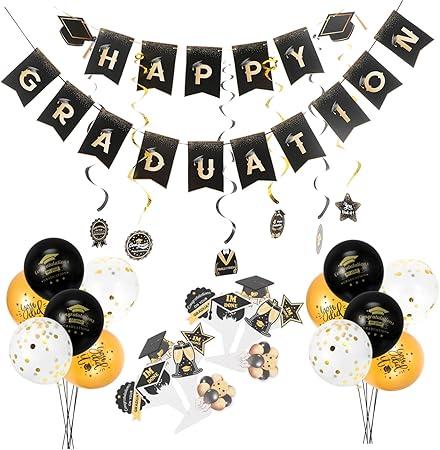 LRXIYODE 1set Graduation Party Decorative Balloon Balloons for Festive Room Decoration Easy to Install for Graduation Celebrations and Events LRXIYODE 1set Graduation Party Decorative Balloon Balloons for Festive Room Decoration Easy to Install for Graduation Celebrations and Events