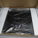 NUTRI FIT Extra-Wide/Ultra-Thick Digital Body Weight Bathroom Scale with 3 Inch Large Easy Read Backlit LCD Display Max Capacity 400lb Step-on Technology, Black