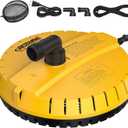 Crestwave Automatic Pool Cover Pump, 115V Submersible Water Pump for Pool Draining, 25FT Power Cord, Water Removal for Swimming Pool, Hot Tub, Fish Tanks, Pond, 2 Adapters, Yellow