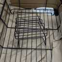 Dish Drying Rack for Kitchen Counter - Large Dish Rack with Drainboard,Drain-Pipe Rustproof Dish Drainer with Utensil Holder for Sink, Black-2 Layers