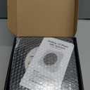 Gueray Portable CD Player, Bluetooth CD Kpop Player for Desktop with HiFi Sound Speaker, FM Radio CD Music Player for Home with Remote Control, Dust Cover, LED Screen, Support AUX/USB, Headphone Jack (Black)