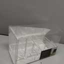 RUSSELL+HAZEL Acrylic Tech Collator, Charging Station for Phone, Tablets and Earbuds, Desk Accessories, 8" x 4" x 5"