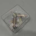 1/4" Hose Barb valve, Brass 3 Way Shut Off Valve Y Shaped 2 Switch Ball Valve (0.25 Inch)