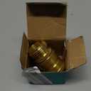 Hose Quick Disconnect Set Heavy-Duty Brass, 3/4 GHT Male x Female, Replace for Dramm 22729, Leak-Free Full Flow Hose Coupler, Universal Fit Quick Connector for Spigots, Nozzles, Sprayers