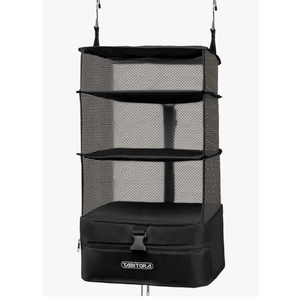 TABITORA Portable Hanging Travel Shelves Bag Packing Cube Organizer Suitcase Storage Large Capacity