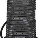 YAMATIC 3/8" Kink Resistant Pressure Washer Hose 200FT, Swivel 3/8" Quick Connector, 4000 PSI High Durability Cold Hot Water Max. 212F, Fit Most Residential and Commercial Pressure Washer
