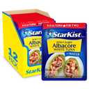 4 x StarKist Wild Caught Albacore White Tuna in Water, 6.4oz Pouch, 1-Pack (EXP 12/10/28)