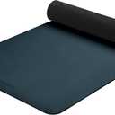 Retrospec Laguna 5mm Yoga Mat - Fitness Mat for Women, Men & Children, Slip-Resistant and Moisture Absorbing Exercise Mat for Home, Pilates, Yoga and Floor Workouts (Ocean Blue)