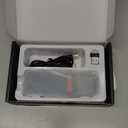 KUIIYER Mini Bluetooth Barcode Scanner, Wireless 2D QR 1D Bar Code Scanners with LCD Screen Display & Setting Keypad & AI Voice, Small Portable Handheld Barcode Reader for Smart Phone, Computers & POS