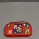 Xinocy for Nintendo Switch for Switch Lite Carrying Case - Cute Kawaii Design for Switch Lite Travel Cases Portable Storage Carry Protective Hard Shell for Women Girls Boys Teens, Red