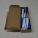 Window Cleaner with Long Handle(57IN), Glass Cleaning Tools with Silicone Squeegee & Microfiber Scrubber, Window Cleaning Kit for Shower Glass Mirror Door Car