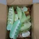 10 PCS Acrylic Hair Claw Clips Cute Non-slip Large Claw Clamps Bulk French Shimmering Stylish Barrettes Big Strong Hold No Slip Hair Clips for Women Girls Thick or Thin Hair Home Out Headpiece