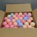 GOGOSO Ball Pits Balls for Toddlers Pack of 50 100 200 Plastics Shape Ball Non-Phthalate Non-BPA Non-Toxic 2.2-Inch Crush Proof Play Balls (Macaron Colors)