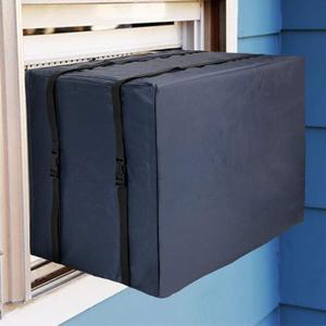 Qualward Window Air Conditioner Cover for Outside Unit, AC Covers for Outdoor Window Large Size - 27.5"W x 23"D x 19"H Inches, Blue