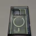 LUMARKE Strong Magnetic for iPhone 13 Pro Case Translucent Matte - Military-Grade Drop Tested - Slim Fit Shockproof Protective Phone Cover 6.1” for Women Girls - Tea Green