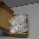 9BUILD 20 Pack 1.2 Inch Brushed Brass Cabinet Knobs - Gold Round Drawer Handles for Kitchen, Dresser, and Cabinets