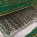 KEYYOU Lash Extension Kit DIY 300Pcs Lash Clusters Kit 40D 0.07 D Curl 9-18MIX Eyelash Extension Kit Individual Lashes Kit with Lash Bond and Seal, Lash Tweezers and Remover for Self Use