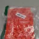 Gummy Molds Silicone for Keto Snacks, 4 Pcs 55-Cavity Round Shape Mold for Apple Cider Vinegar Gummies Candy Making Supplies (Red)