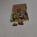 11 Pcs Magnetic Dinosaur Train Set Montessori Toys for Toddlers Boys Girls, Wooden Dinosaur Preschool Learning Activities Educational Sensory Toys Stocking Stuffers Birthday Gifts