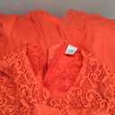 Girls Flower Vintage Floral Lace 3/4 Sleeves Floor Length Dress Wedding Party Evening Formal Pegeant Dance Gown Red Age 9-10 Years, Size 150