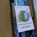 IGADPole 28 FT Water-Fed Washing Kit with Soap-Dispenser, Brush, 10 Squeegee & Cobweb Duster for Windows, Gutters, Solar Panels & Exterior Walls