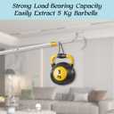 Clothes Hook Pole, Adjustable from 28 inches to 74 inches, Sponge Handle,Pick up Clothes from high Places,Closet Coat Rack Hook Rod, Used for Blinds Closets Ceilings, Strong Yet Lightweight.