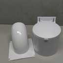 Dryer Vent Cover 4 inch with UV RESISTANT - Outdoor Dryer Vent Cover Natural Energy Saving, Dryer Vent Seal for Home Exterior (White)