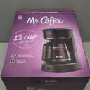 Mr. Coffee 12-Cup Switch Coffee Maker Black: Electric Drip Coffee Machine, 60 oz Capacity, Dishwasher-Safe Parts
