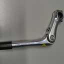 catazer Adjustable Angle Bike Quill Stem 22.2mm for MTB Road Bike, Silver
