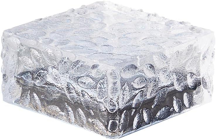 Cabilock Solar Led Brick Lamp Waterproof Outdoor Garden Pathway Light Solar Powered Patio Yard Landscape Lighting