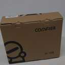 COMFIER Lumbar Support Pillow for Office Chair, Heated Back Support Pillow with 3 Vibration Modes & 3 Intensities, Ergonomic Back Support Cushion for Car,Recliner,Gaming Chair (Classic Gray)