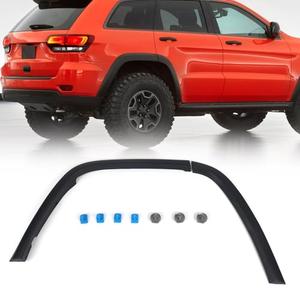 JOLONG Rear Right Fender Flare for Jeep Grand Cherokee 2011-2017 RH Wheel Arch Trim molding Textured Black Passenger Side 1 pcs