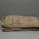 Bedsure Mocha Meringue Fleece Blanket for Couch - GentleSoft Cozy Soft Blankets for Women, Cute Small Throws for Girls, 50x70 Inches