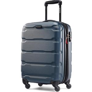 Samsonite Omni PC Hardside Expandable Luggage with Spinner Wheels, Teal, Carry-On 20-Inch