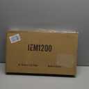 XTUGA IEM1200 Wireless in Ear Monitor Dual Channel 4 Bodypacks Ear Monitors Musicians, 2 x 40 Frequencies, Rack Mount, 300Ft Range, UHF Wireless IEM Used for Church, Band and Studio