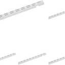 ClosetMaid 2808 ShelfTrack 60-Inch Standard, White (Pack of 5)